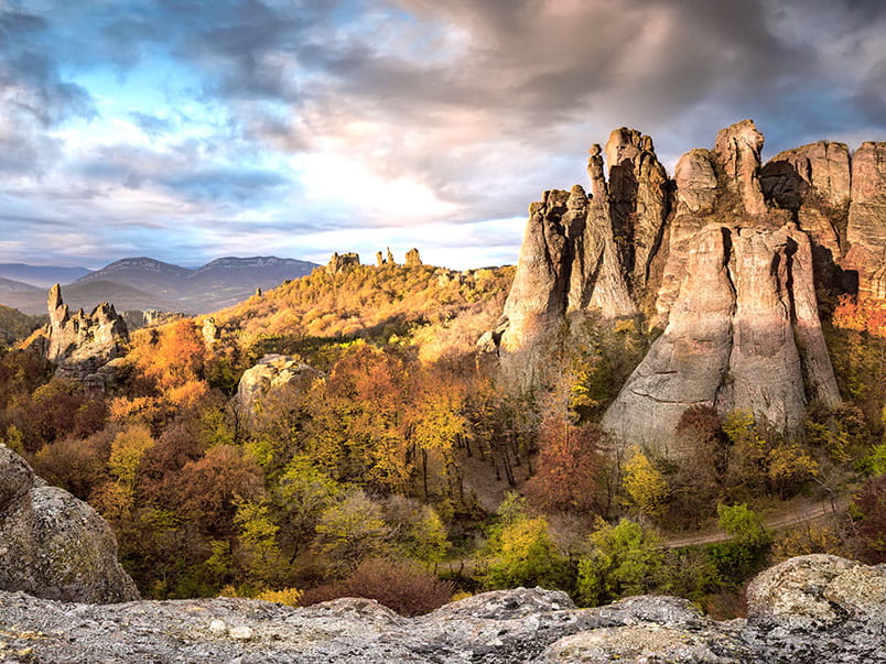 Belogradchik Rocks in Vidin, Bulgaria
